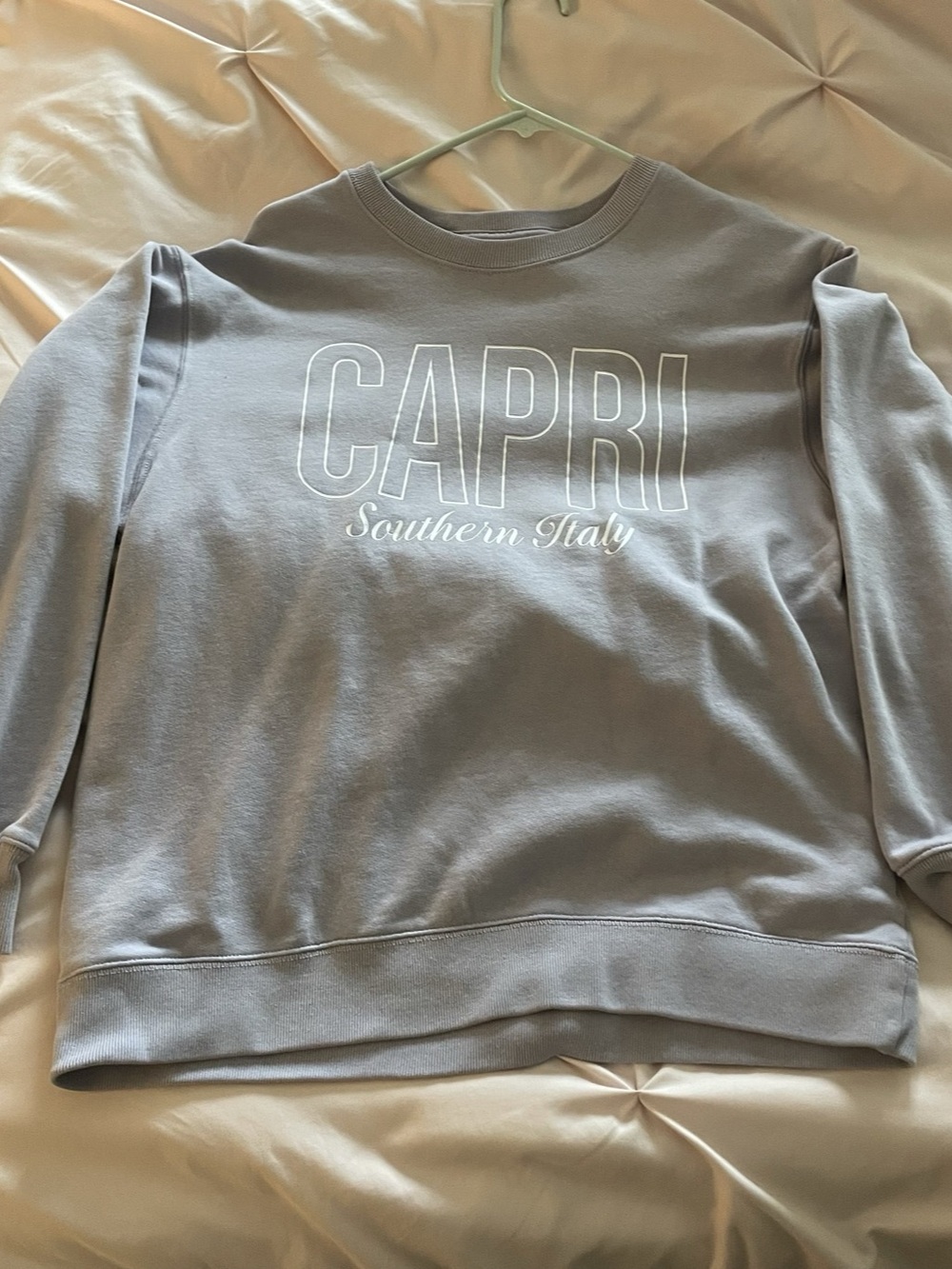 Hollister Capri Southern Italy Graphic Crewneck Sweatshirt XS